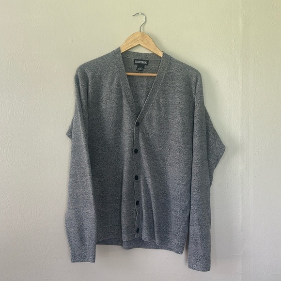 Jantzen Sweaters - Jantzen Dark gray cardigan sweater large